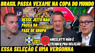 BRASIL DA VEXAME NA ESTREIA DA COPA DO MUNDO Brasil 1x1 Marrocos