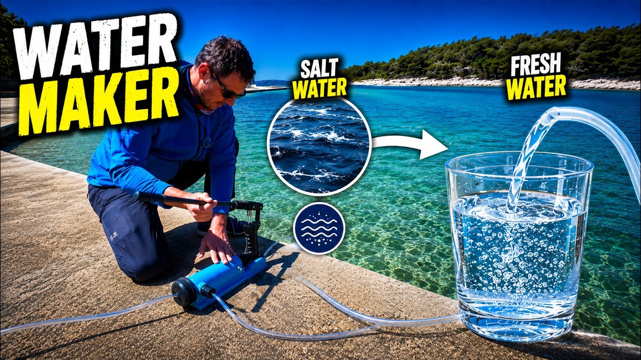 Watermaker - Sea made drinkable