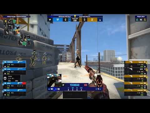 YEKINDAR pistol round ACE vs Copenhagen Flames [ IEM Katowice 2022 ]