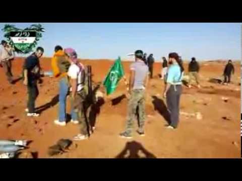 استهداف مقرات النظام في اللواء 12 بقذائف الهاون من قبل لواء توحيد كتائب حوران