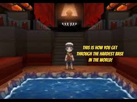 How to get through team magma' secret base