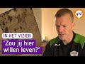 Danny woont in een huis vol met schimmel en vocht | In het vizier van De Jager