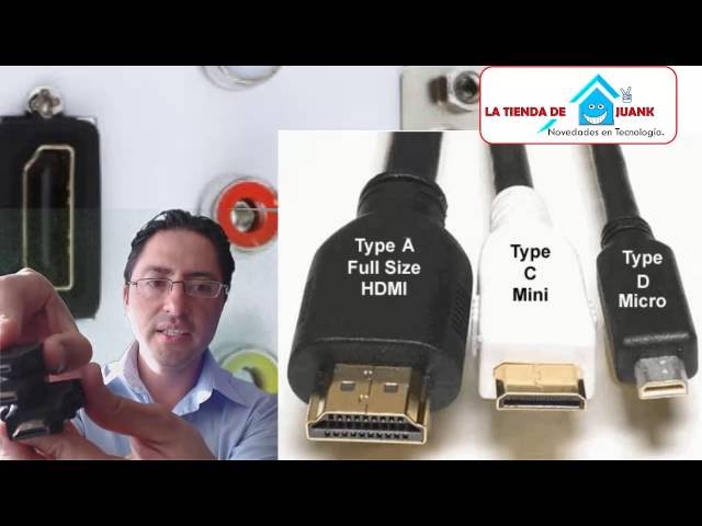 Vídeo relacionado con EUZUXU 2 Piezas Adaptador HDMI a Mini HDMI, 1080p Adaptador para Mini HDMI, Adaptador Mini HDMI Cable de Acoplamiento Conector, Negro