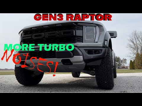 2023 GEN 3 Ford Raptor First MODS! BOV adapter and K&N Air Filter Install.