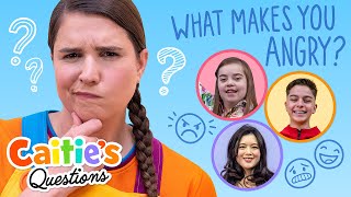 Let's Talk About Emotions! What Makes You Feel Happy? | Kids Answer | Caitie's Questions