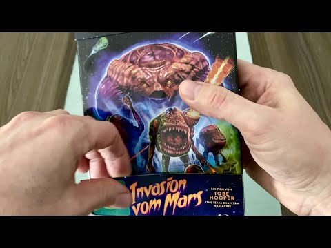 🔴 NEW Invaders from Mars / Invasion vom Mars  1953 & 1986 Blu-ray Steelbook@PLAIONPICTURES