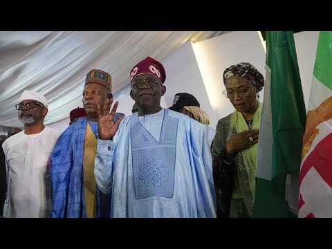 فوز بولا تينوبو مرشّح الحزب الحاكم بالانتخابات الرئاسية في نيجيريا