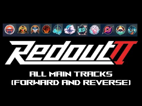 Redout 2 - All Main Tracks (Forward and Reverse)