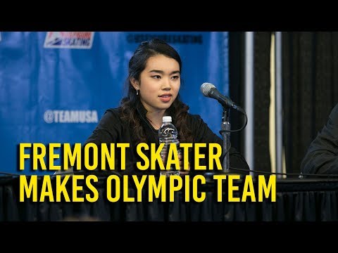 Fremont's Karen Chen on U.S. Olympic figure skating team