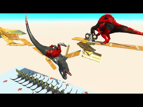 WHO IS FASTER TO BREAK THE BRIDGE? - Animal Revolt Battle Simulator ARBS