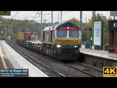 66747 at Wigan - 20th October 2022