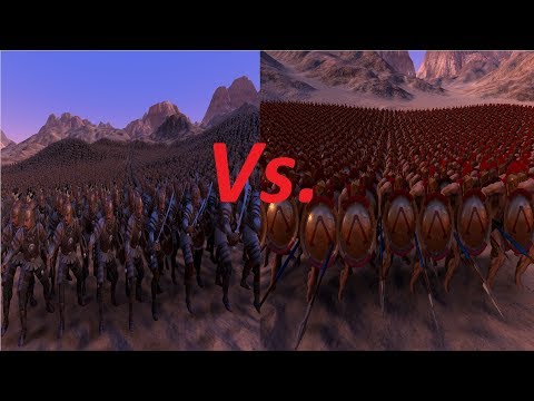 15,000 Persians Vs. 2,500 Spartans | UEBS