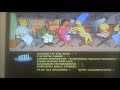 DVD Menu Walkthrough To The Simpsons The Complete 10th Season UK DVD Disc Three