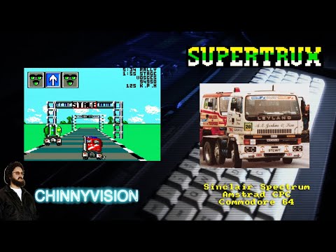 ChinnyVision - Ep 513 - Supertrux - Amstrad CPC, C64, Spectrum