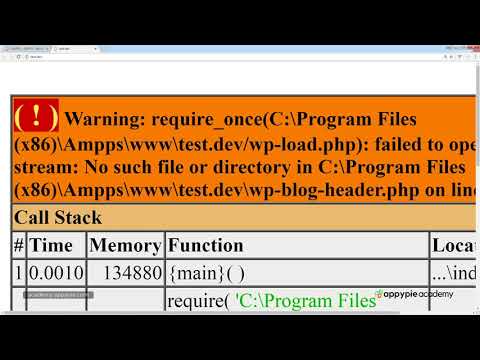 Local Server Introduction Lesson 01