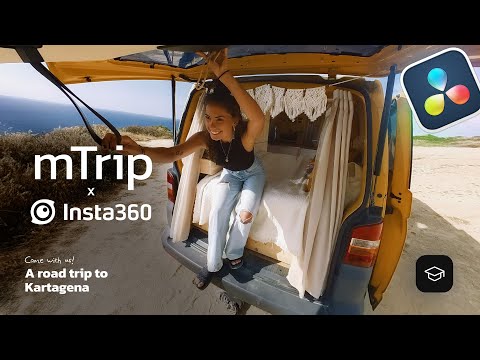 Create gripping travel videos in DaVinci Resolve — mTrip x Insta360 Tutorial — MotionVFX.