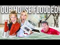 Our HOUSE got FLOODED! Water RUSHING!!