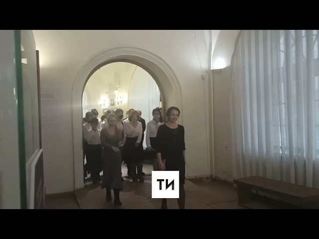 В декаду «Искусство добра» Нацмузей РТ посетила группа слабослышащих школьников