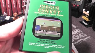 Circus Convoy Unboxing with Special Patch! (Atari 2600, Audacity Games)