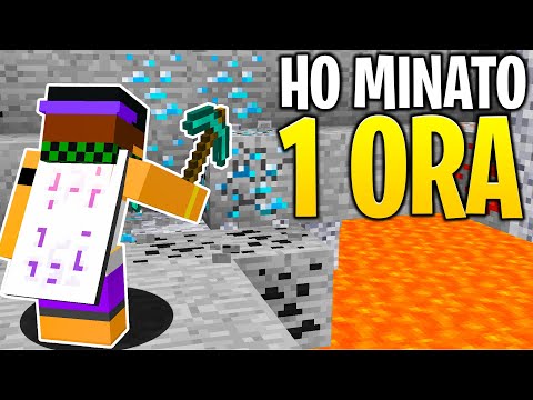 HO MINATO 1 ORA SU MINECRAFT!