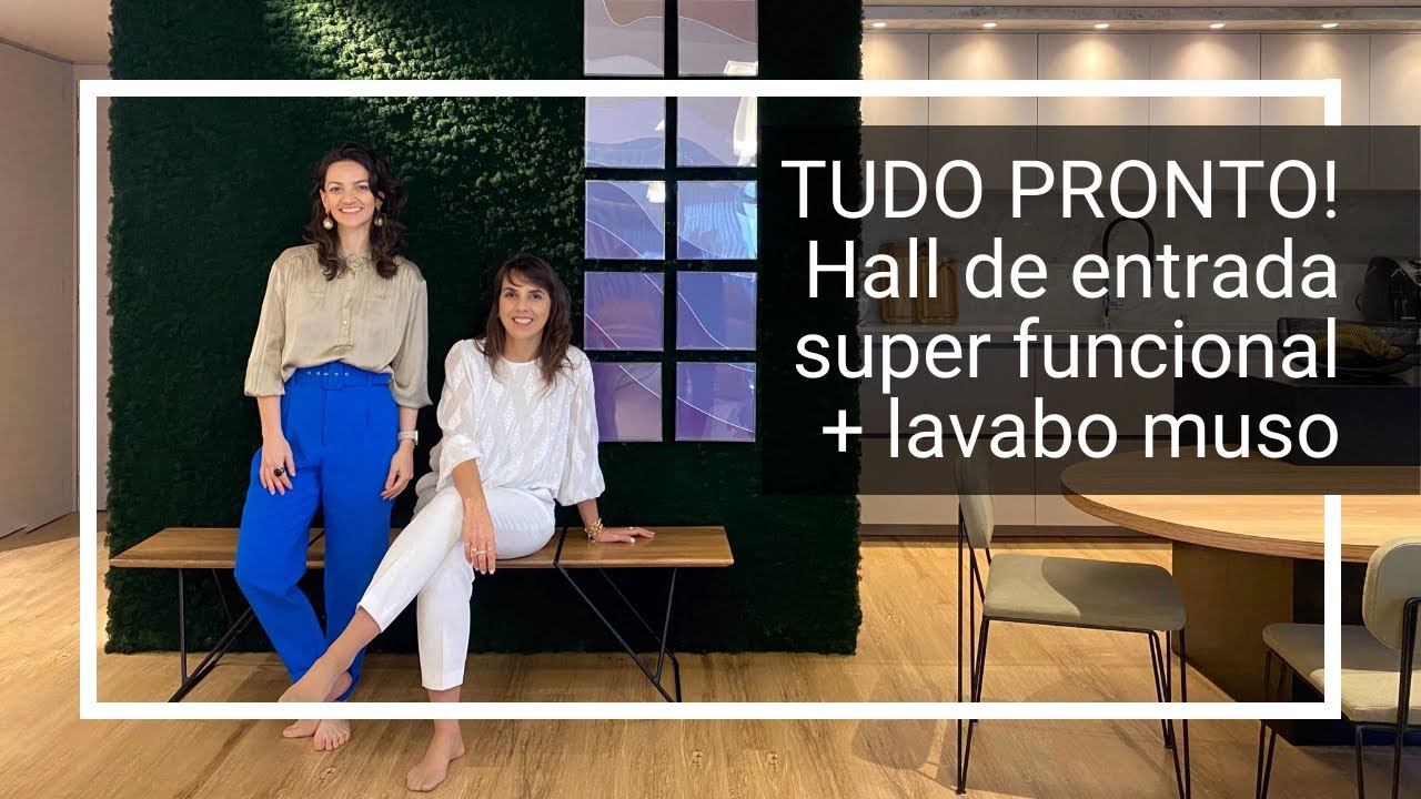 Um LAVABO ousado e ótimas ideias para HALL DE ENTRADA | tour RF HOUSE - ep. 05