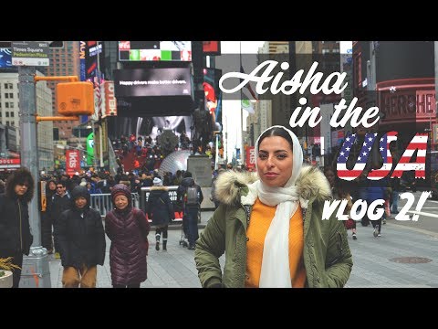 Aisha In The USA! ???????? Vlog 2 - NYC!