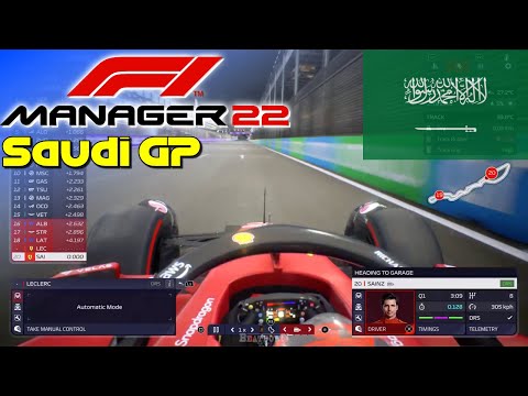 F1 Manager 2022 - Let's Make Ferrari World Champions #2: Jeddah