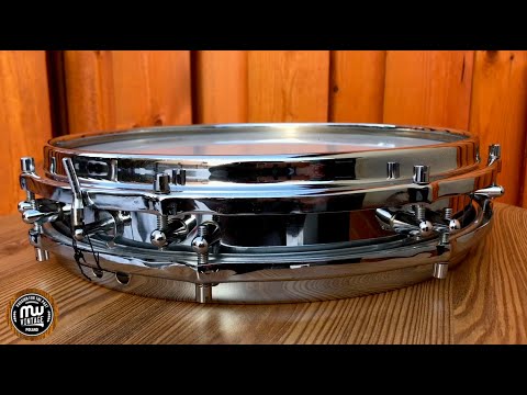 Sonor D420  14" x 2,5" Pancake Metal Very Early 60s Ultra Rare image 20