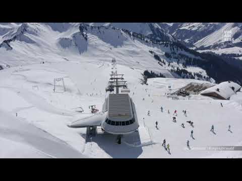 Diedamskopf Skigebiet - Vorarlberg von Oben