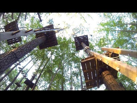 Double Black Diamond Commando Course at Adventure Park Virginia Beach