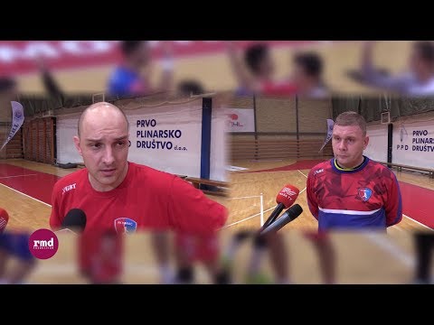 RUKOMET / PL BiH, 3. kolo - Zrinjski vs Borac 21:22 / B. Ljubišić i B. Unčanin / IZJAVE
