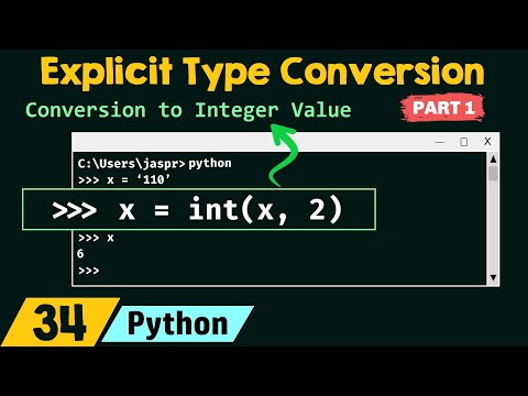 Explicit Type Conversion in Python Part 1