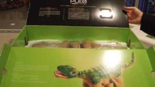 OPEN THE BOX: Pleo Robotic Dinosaur