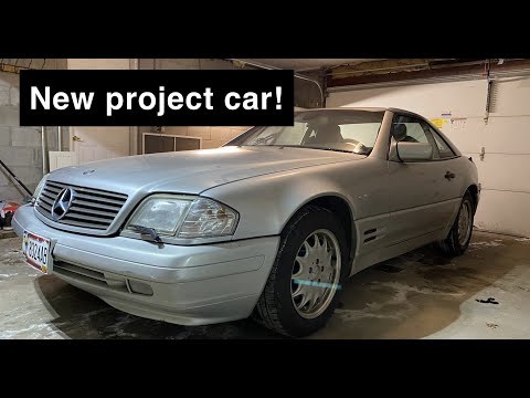 1997 MERCEDES SL 500 R129 RESTORATION Ep:1