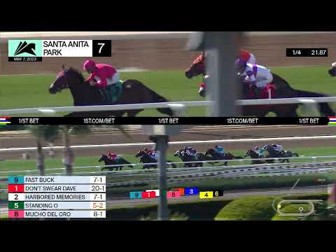 Fast Buck wins the Race 7 on Sunday, May 7 at Santa Anita Park