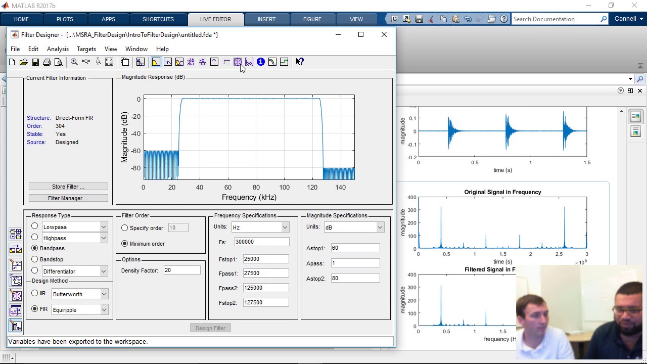 Designing Digital Filters with MATLAB