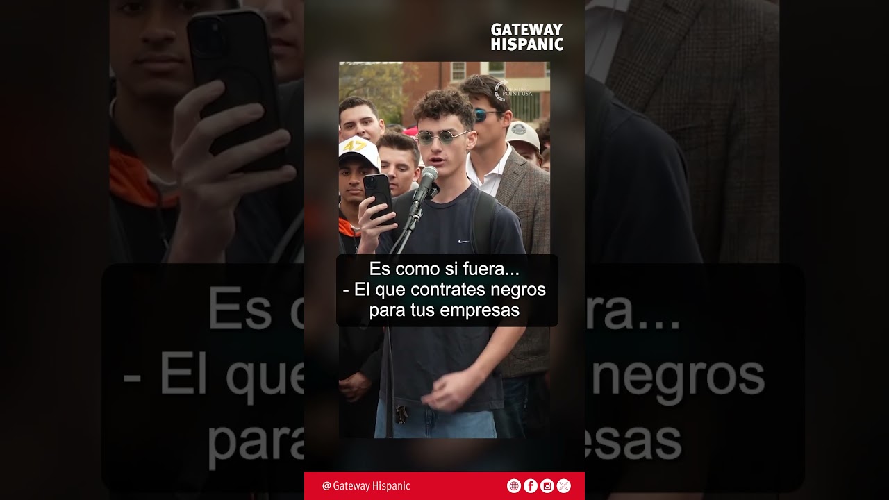 Charlie Kirk - 'Shame on your father for peddling that crap'