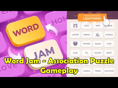 Word Jam - Association Puzzle Game Gameplay - YouTube