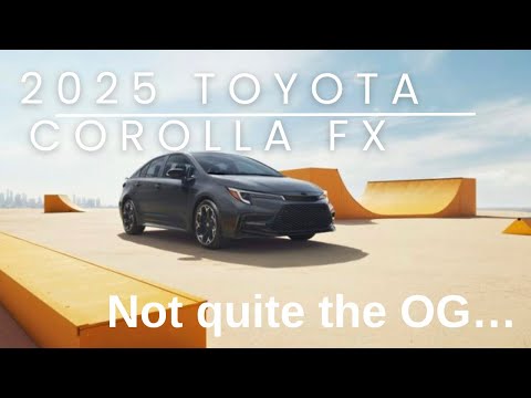 Thumbnail for 2025 Toyota Corolla FX | better than the original? by Toyota, Toyota GR Corolla, Toyota Corolla