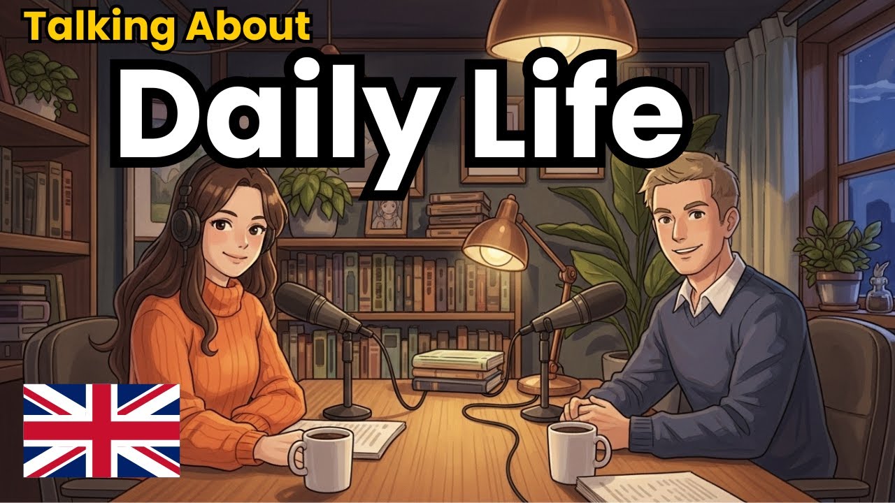 How to Talk about daily life in English | English Conversation Practice
