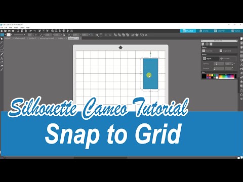 Snap to Grid | Silhouette Cameo Tutorial