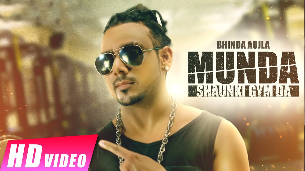 Munda Shaunki Gym Da Lyrics  | Punjabi | Bhinda Aujla