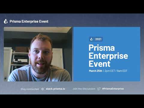 Pete Hunt— Speaking at the Prisma Enterprise Event, March 25th