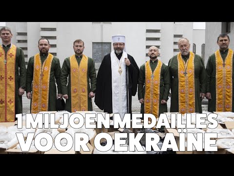 Oekraïense aartsbisschop zegent 1 MILJOEN medailles