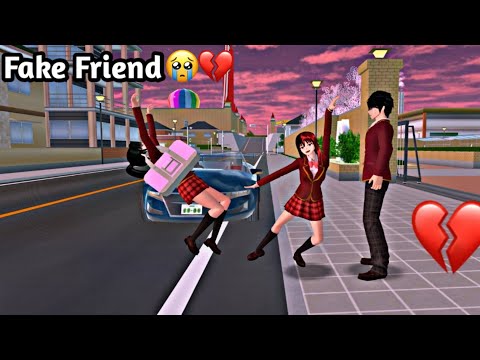 FAKE FRIEND💔 || SAKURA SCHOOL SIMULATOR Sad Short Story (1/3)