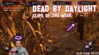 Dead By Daylight Clips of the Week on Twitch Part 1