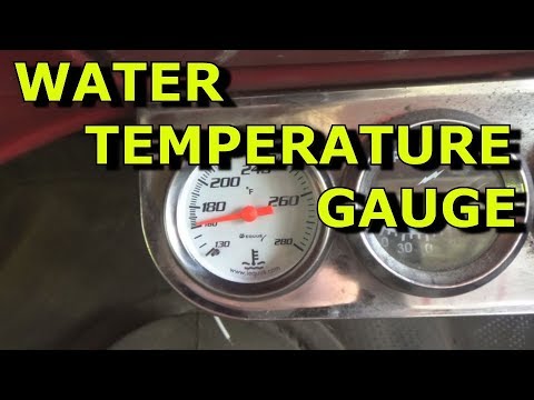 Water Temperature Gauge Install ( Chevy 350)