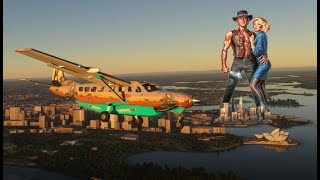 Grand Caravan Crocodile Air Dundee video