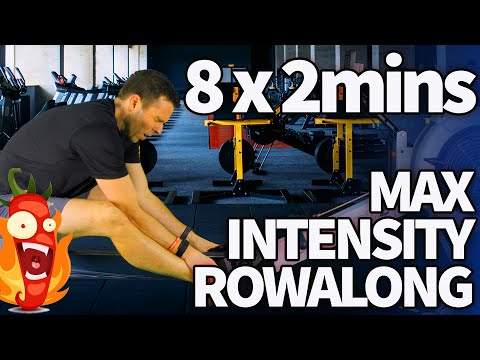 37 Minute Power Rowing Workout - Build Speed and Get Stronger | 2K Plan v2 Week 1 Row 4 | RowAlong