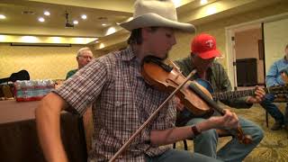 2017-10-13 Jamming Ridge Roberts plays Lily Dale - 2017 Bob Wills Fiddle Contest